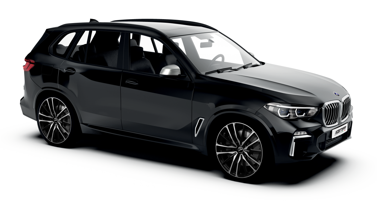 BMW X5 black with GMP Italia Sparta Black polish