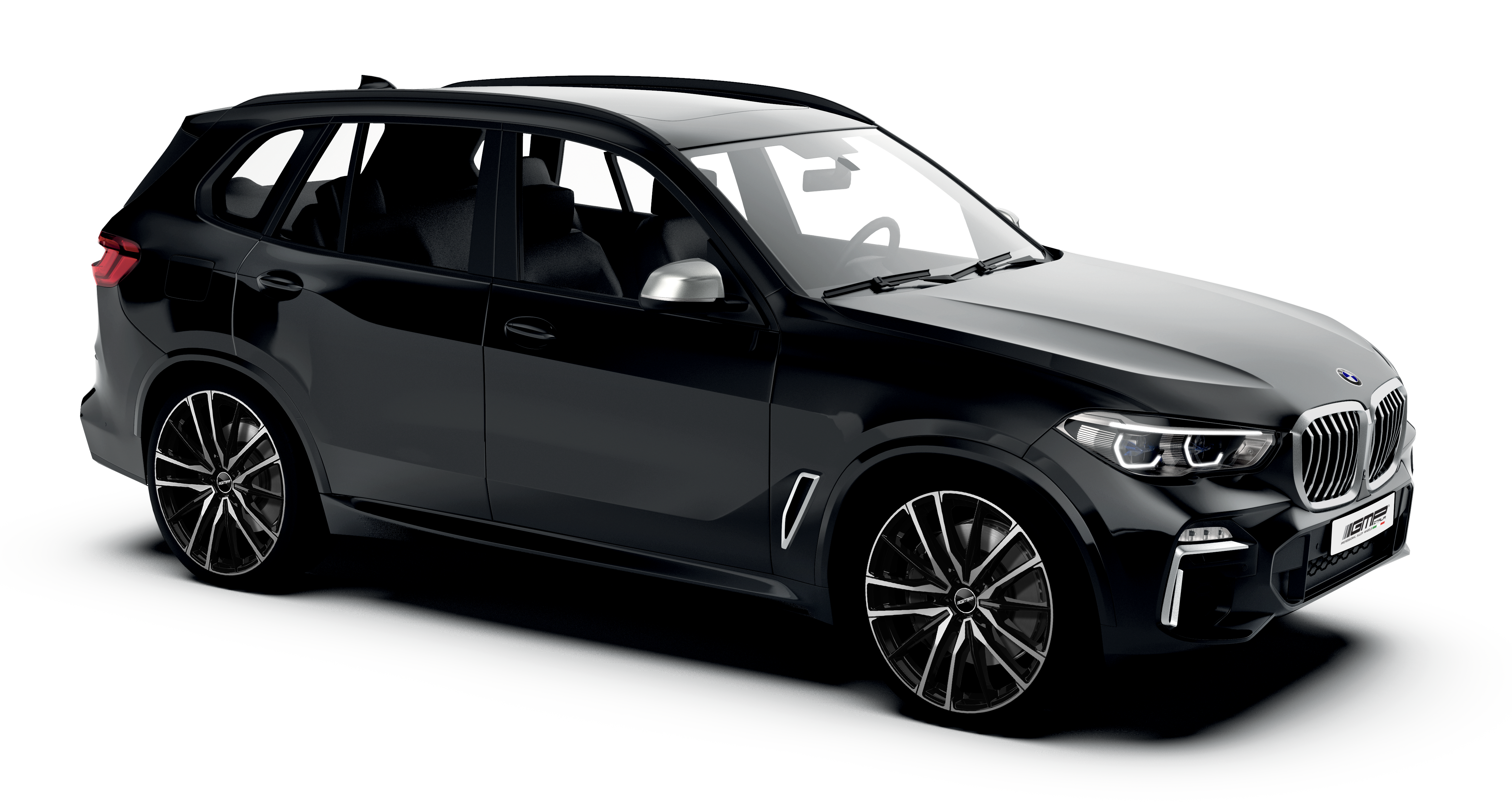 BMW X5 black with GMP Italia Sparta Black polish