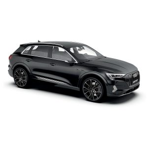 Audi E-tron with Gunner Black polish